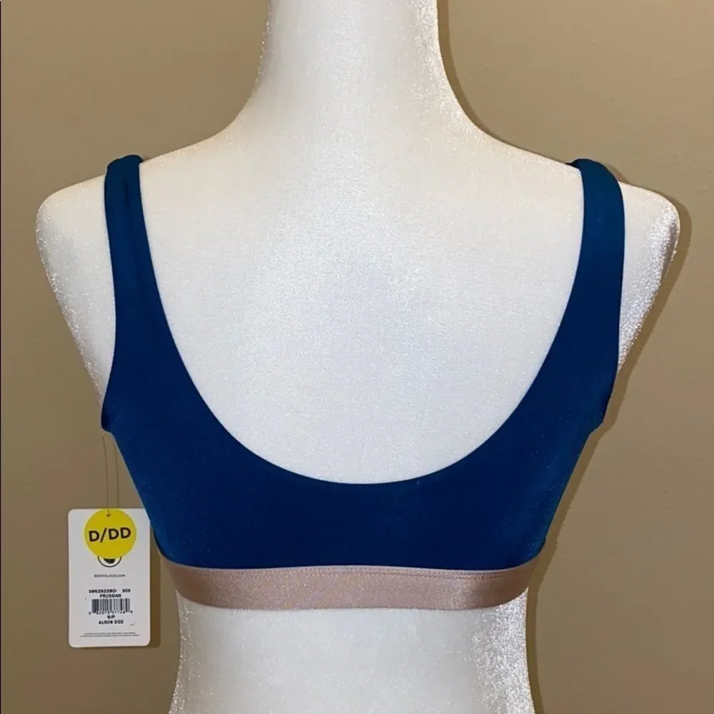 NWT Body Glove Alison D/DD Bikini Top Swim